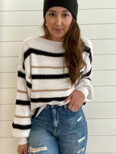 Load image into Gallery viewer, Ava Striped Sweater
