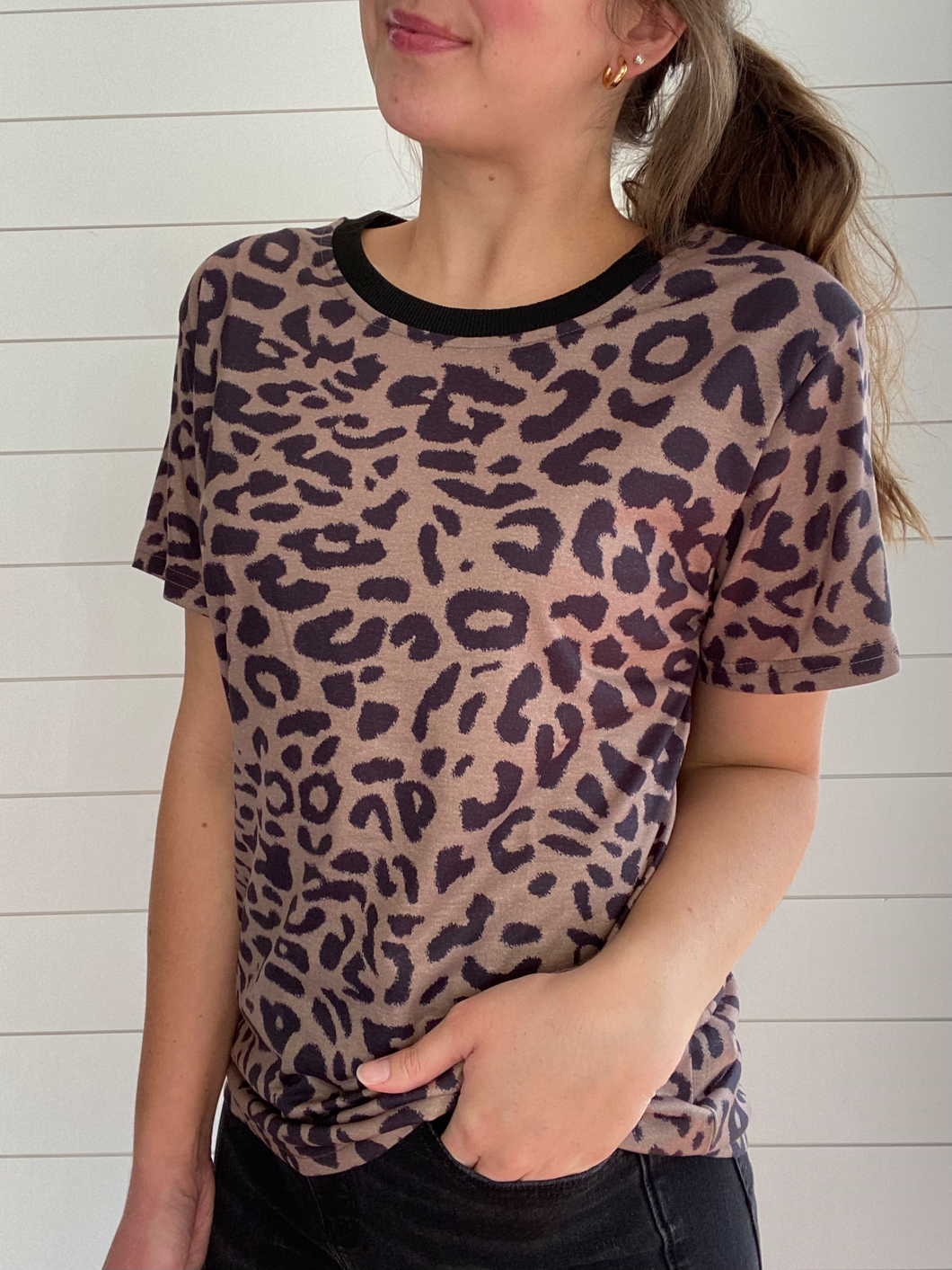 Josie Leopard Tee